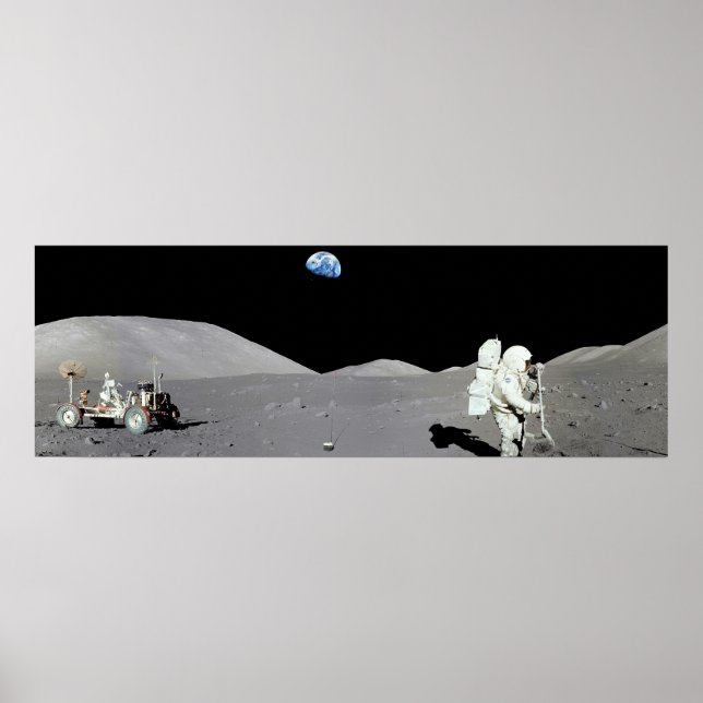Poster de Man on the Moon (Devant)