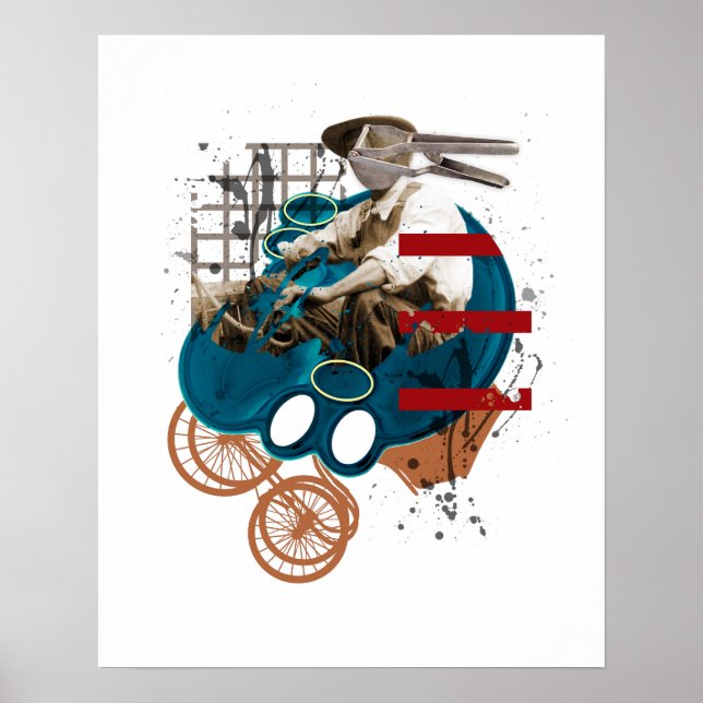 Poster de Man On Wheels (Devant)