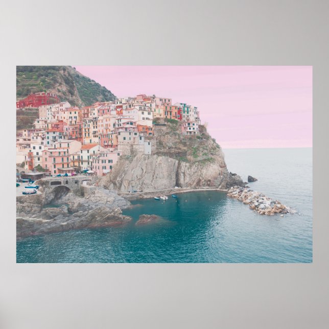 Poster de Manarola en Italie (Devant)