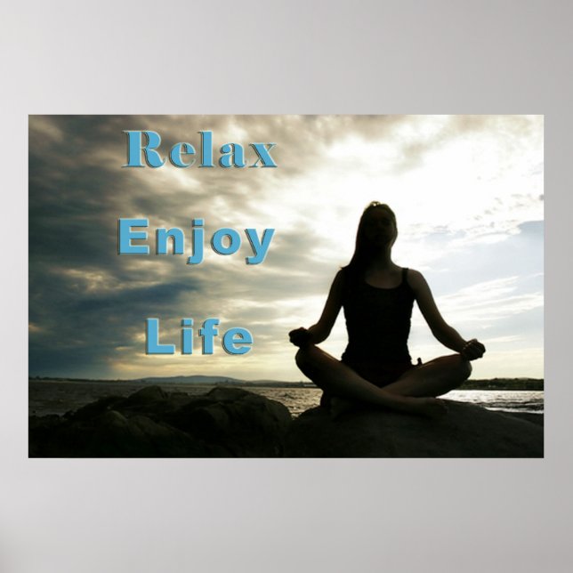 Poster de méditation (Devant)