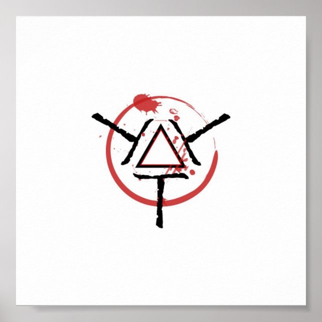 Poster de menace triple équipe (Devant)