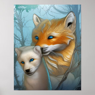 Poster de Mère et Baby Fox