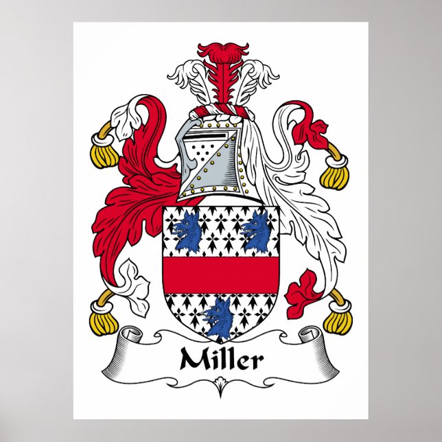 Poster de Miller Family Crest (Devant)