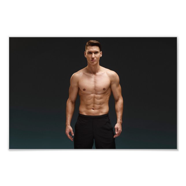 Poster de monsieur Black Shorts Hot Guy (Devant)