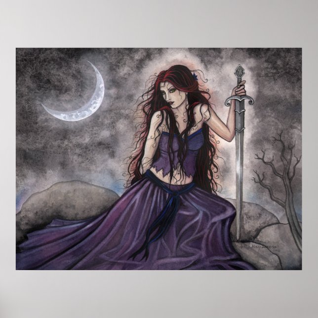 Poster de Morgan le Fay par Molly Harrison (Devant)