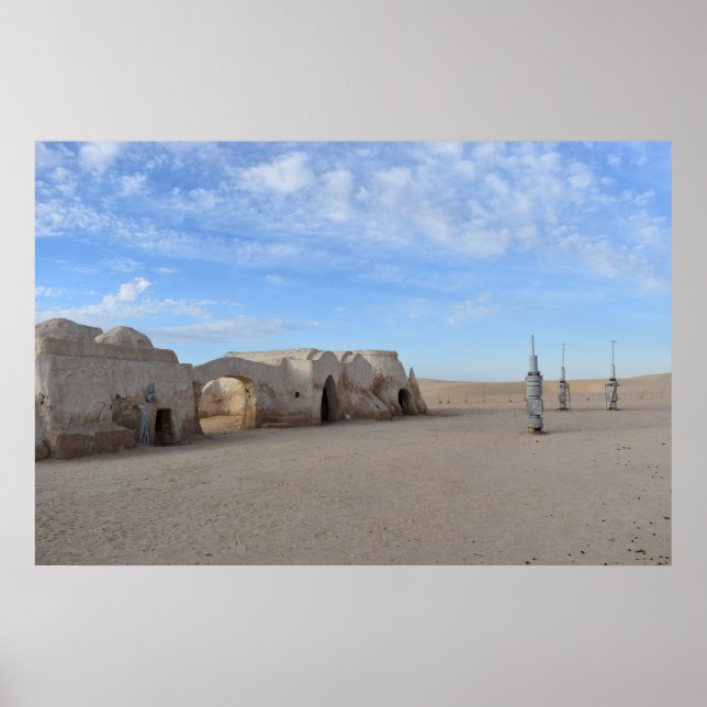 Poster de Mos Espa sur la planète Tatooine (Devant)