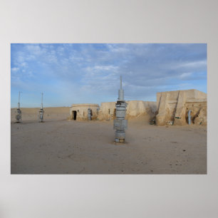 Poster de Mos Espa sur la planète Tatooine