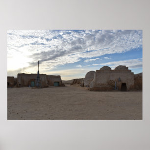 Poster de Mos Espa sur la planète Tatooine