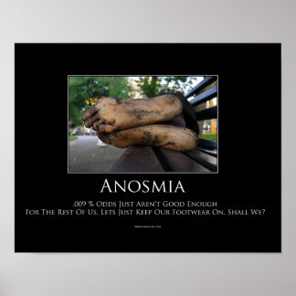 Poster de motivation Anosmia
