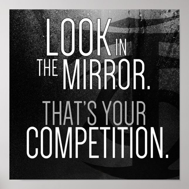 Poster de motivation Gym and Success (Devant)