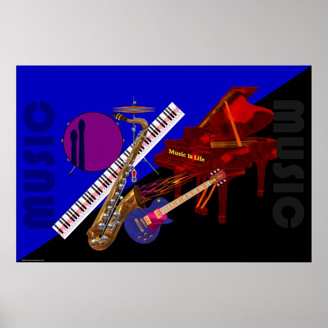 Poster de musique (Devant)