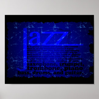 Poster de musique jazz