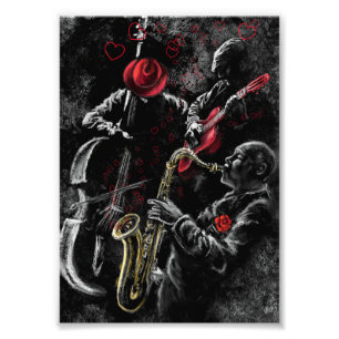 Poster de musique jazz Jazz Band