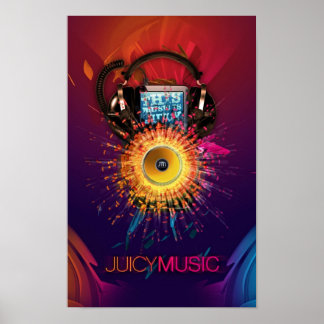 Poster de musique juicy 2010