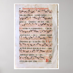 Poster de musique médiévale