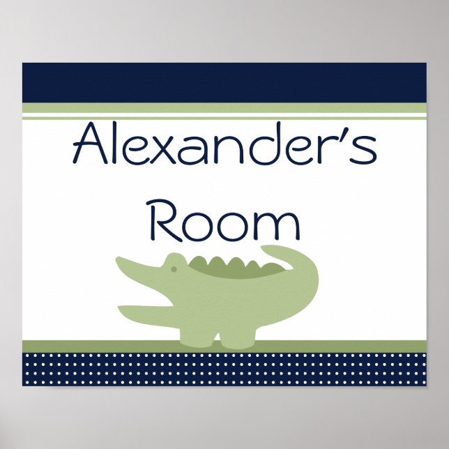 Poster de Nantucket Alligator (Devant)