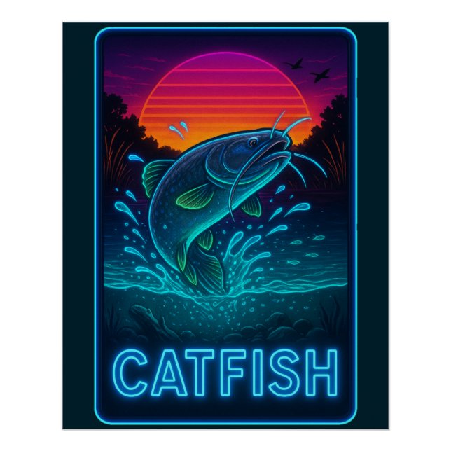 Poster de Neon Catfish (Devant)