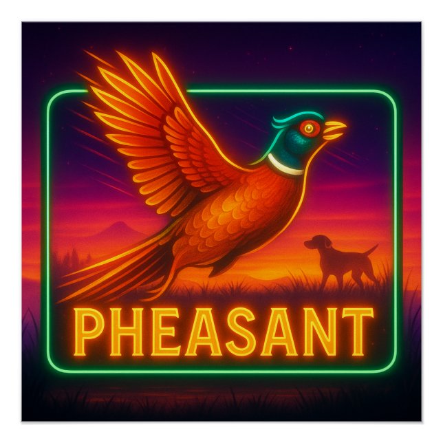Poster de Neon Pheasant (Devant)