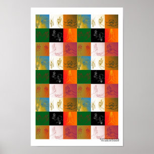 Poster De Neuf Mudras B
