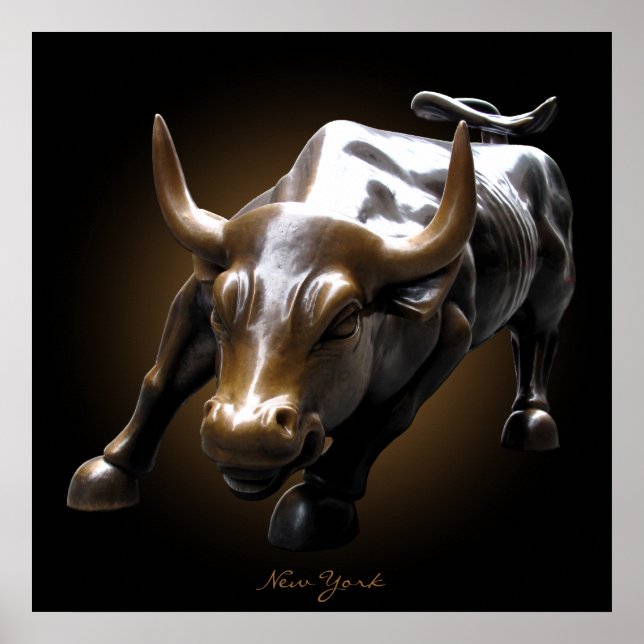 Poster de New York Landmark New York Bull Print (Devant)