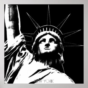Poster de New York Statue de la Liberté NYC Souven