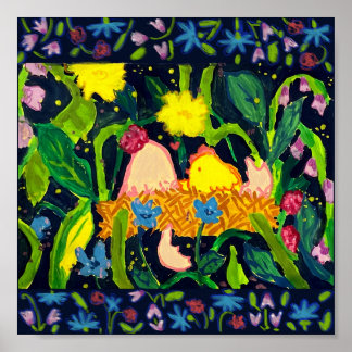 Poster de nid de poule