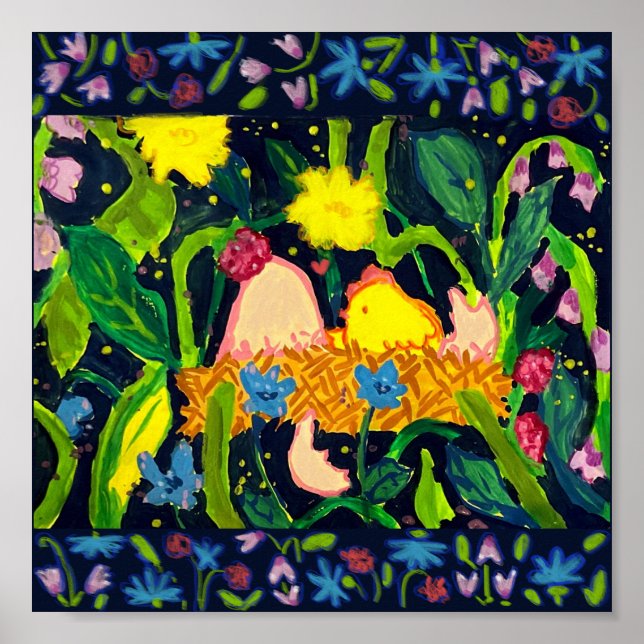 Poster de nid de poule (Devant)