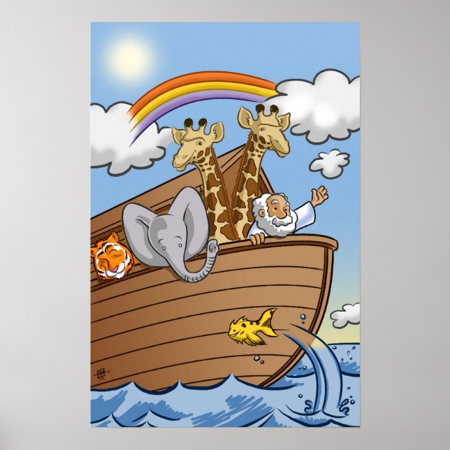 Poster de Noah's Ark par Salinas Slugger Studios (Devant)