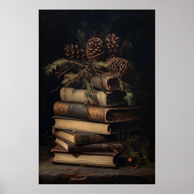 Poster de Noël Art Still Life Painting (Devant)