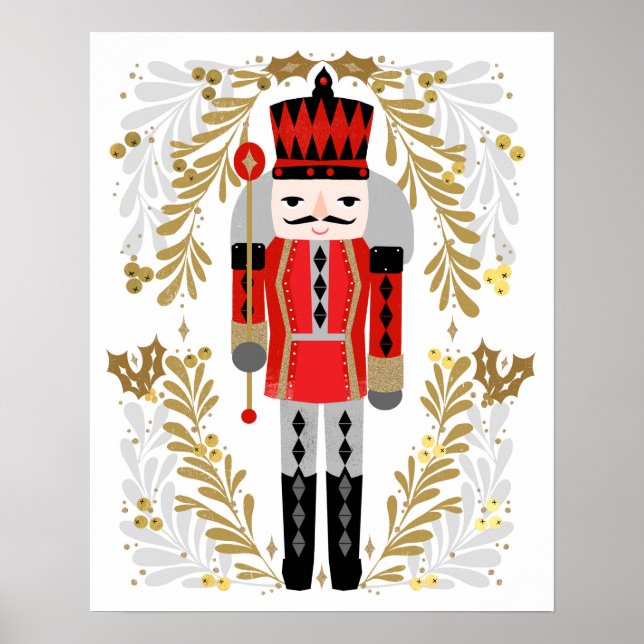 Poster de Noël Nutcracker (Devant)