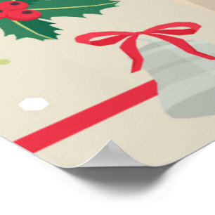 Poster de Noël Puggy