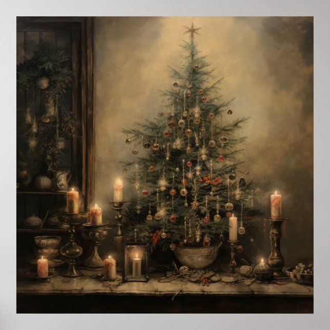 Poster de Noël Vintage (Devant)