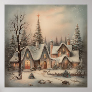 Poster de Noël Vintage