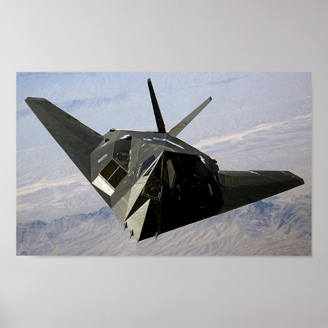 Poster de nuit F-117 (Devant)