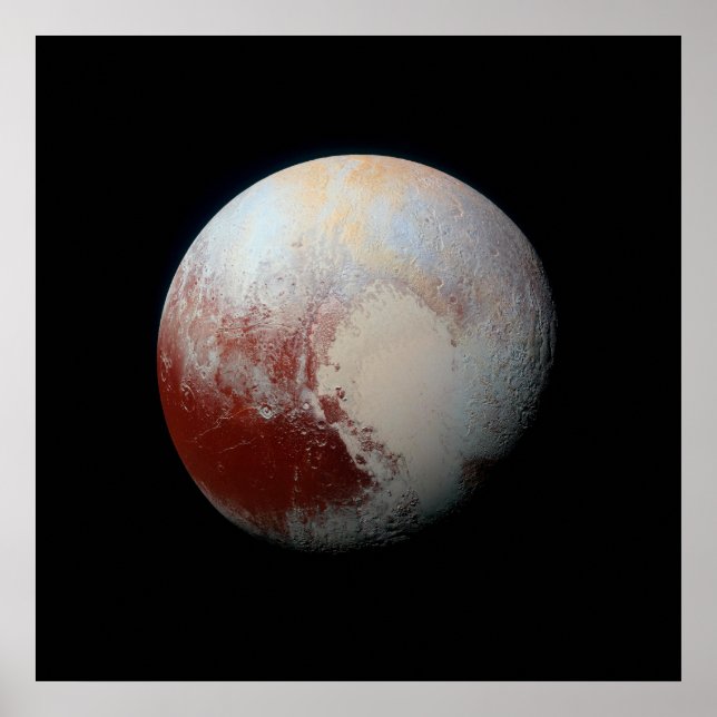 Poster de Nwarf Planet Pluto par NASA New Horizons (Devant)