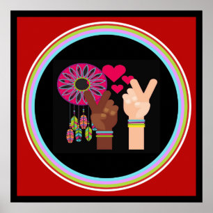 Poster de paix