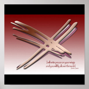 Poster de paix