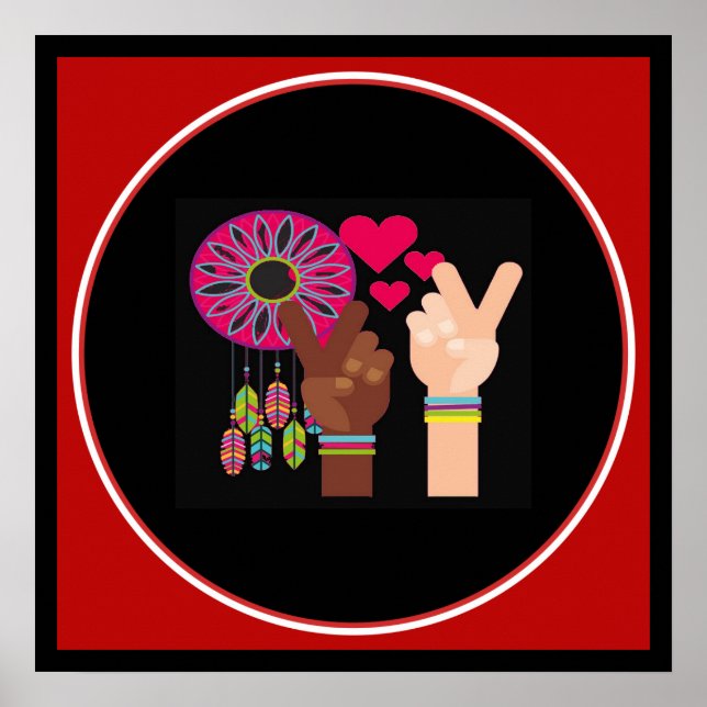 Poster de paix (Devant)