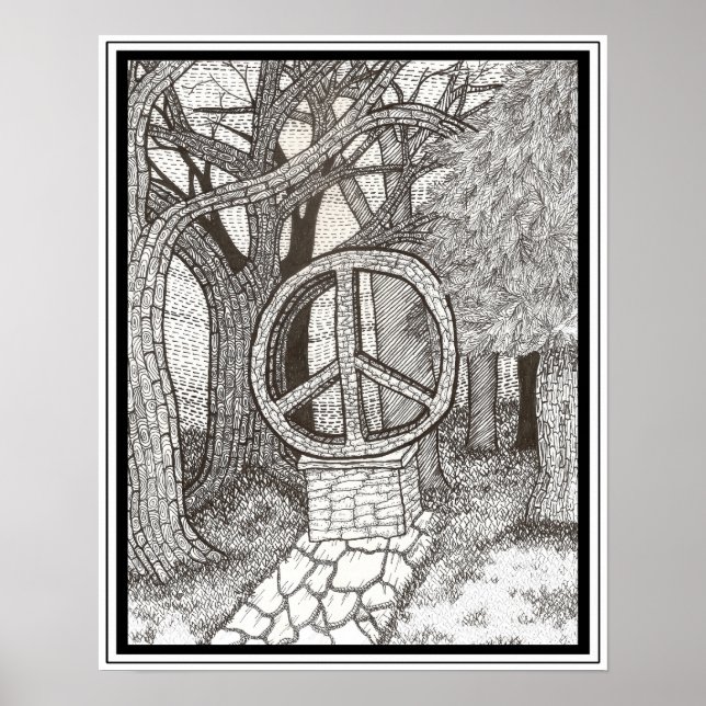 Poster de paix Opus (Devant)