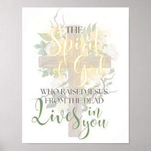 Poster de Pâques "L'Esprit de Dieu"