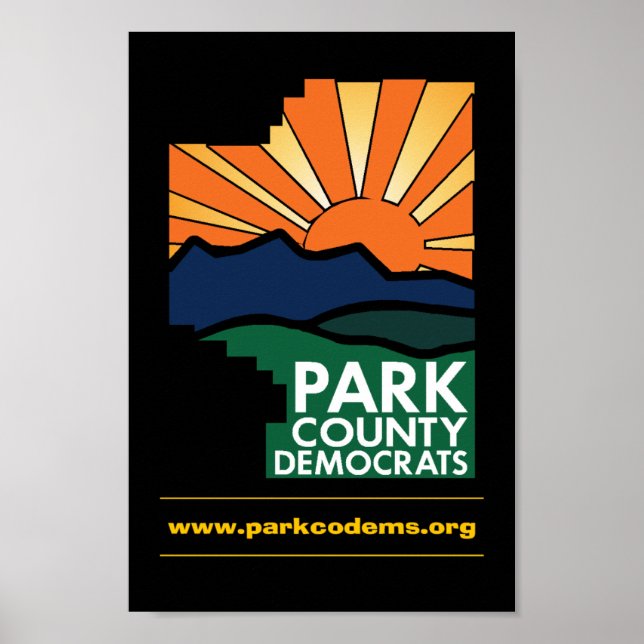 Poster de Park County Democrats (Devant)