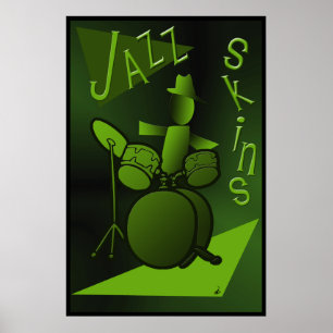 Poster de peaux de jazz Imprimer