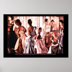 Poster de peinture à l'huile