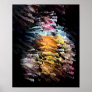 Poster de peinture Abstraite moderne