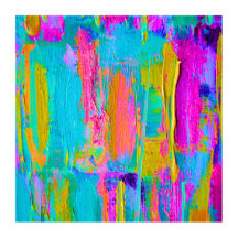 Poster de peinture de couteau de grande palette 3a