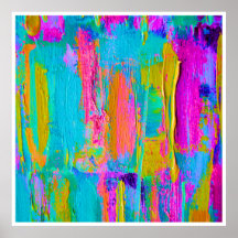 Poster de peinture de couteau de grande palette 3a