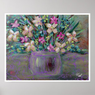 Poster de peinture florale Julia Fine Art