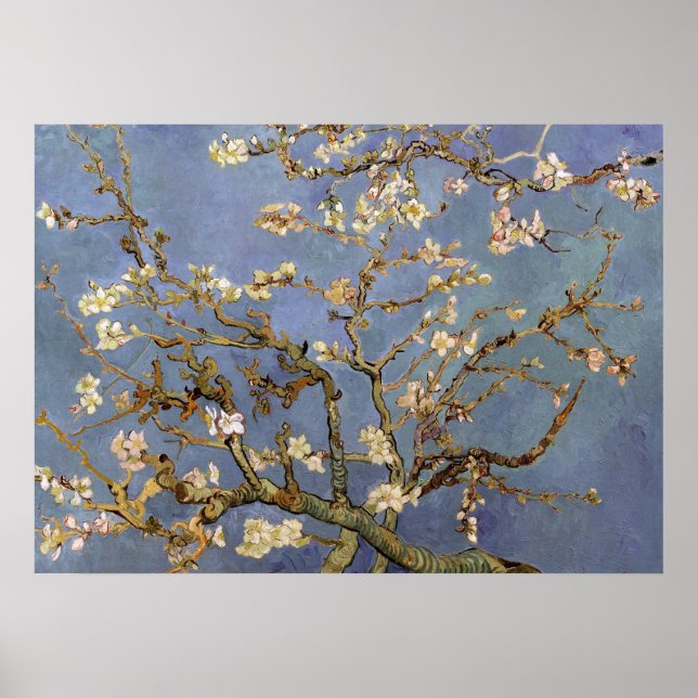 Poster de peinture Van Gogh Almond Blossom (Devant)