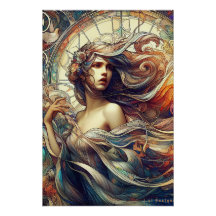 Poster de pendentif automatique