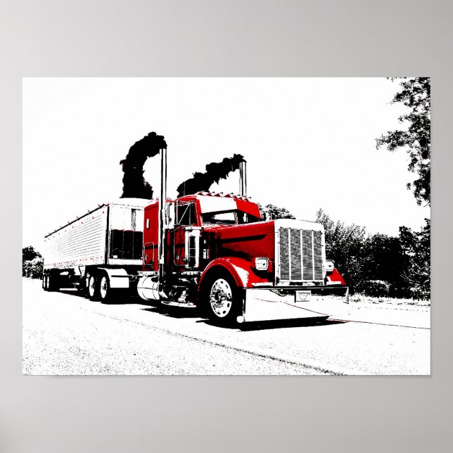 Poster de Peterbilt (Devant)